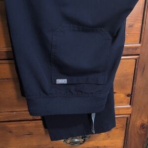 Figs Dark Blue Scrub Pants with Pocket